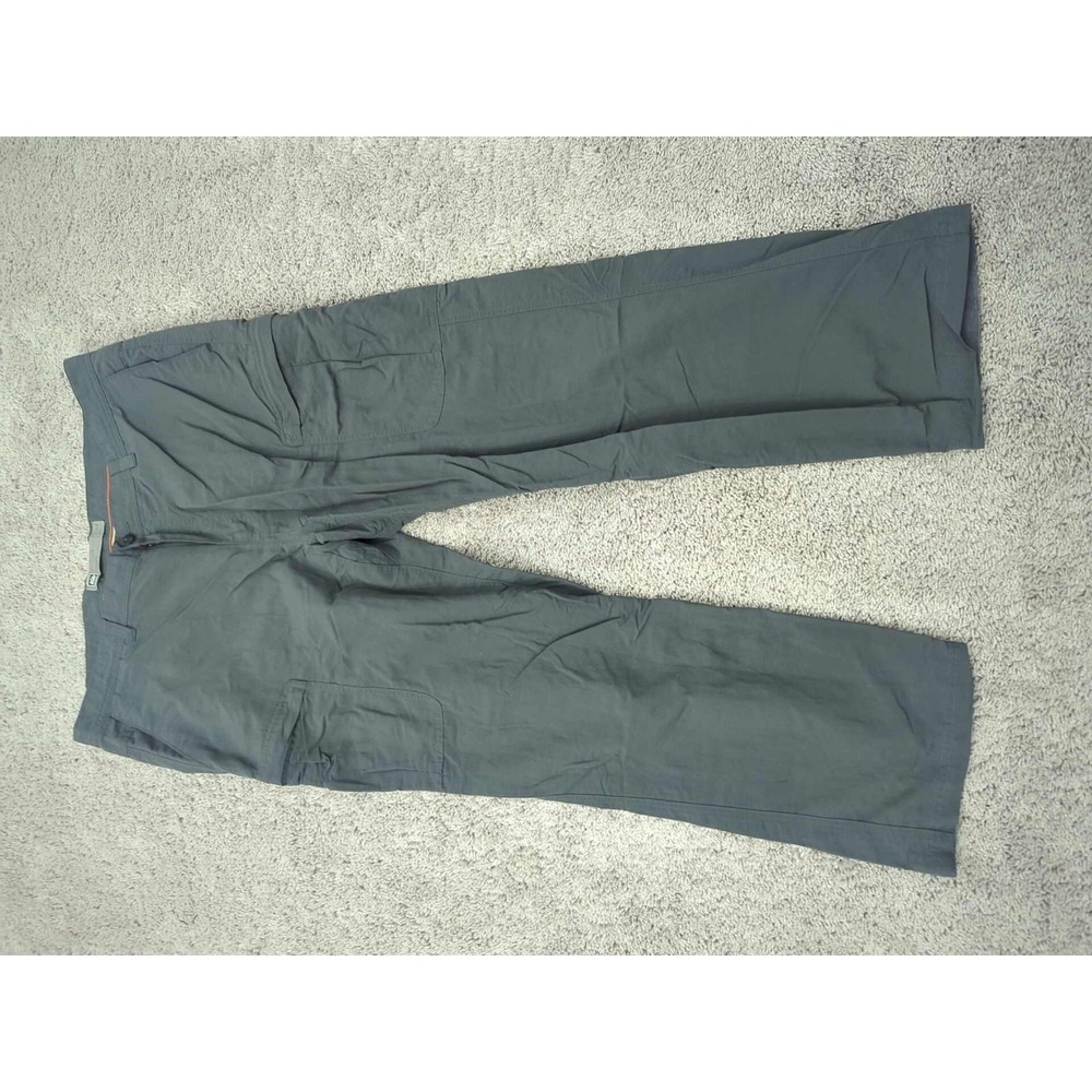 REI Pants Mens 40x30 Gray Hiking Outdoor Nylon Lightweight Cargo Water Resistant